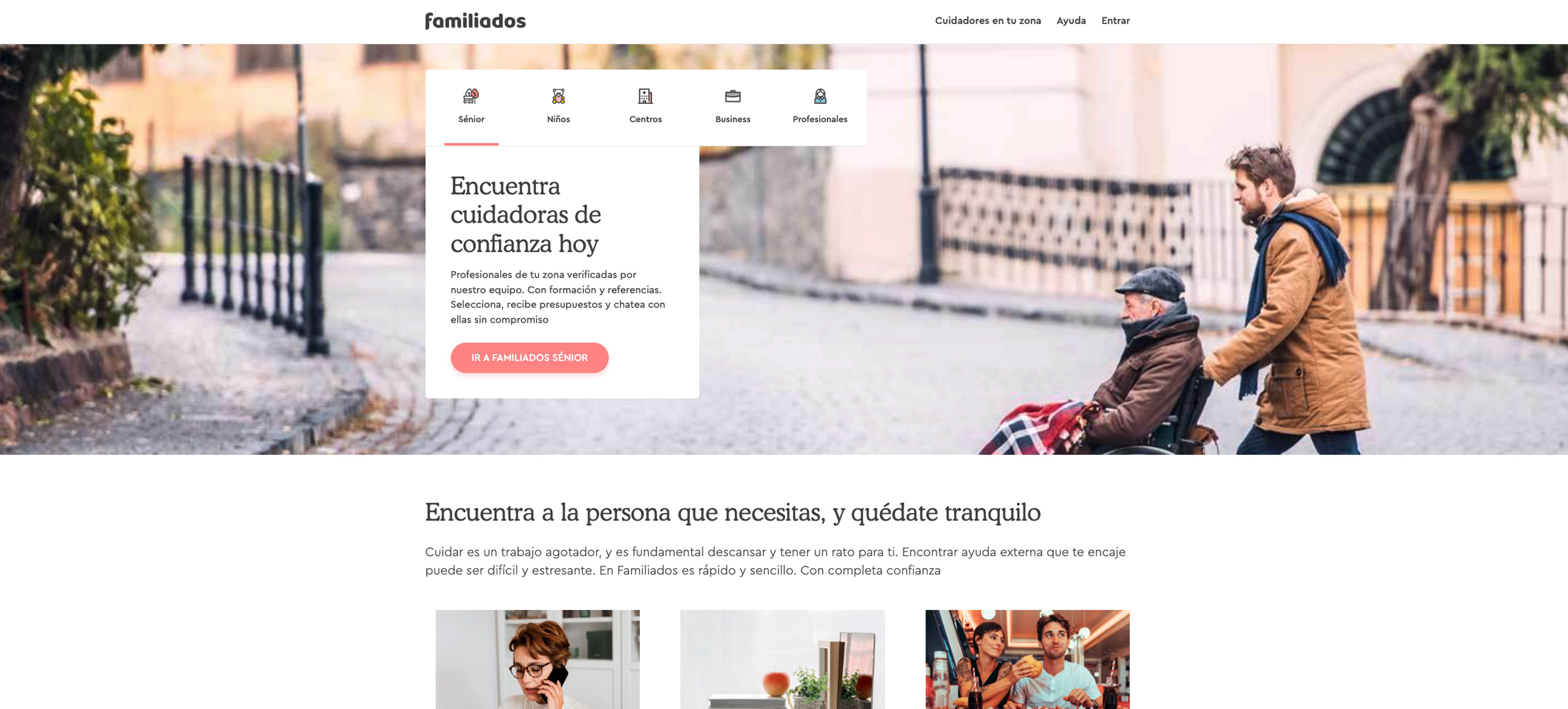 Portada Web Familiados