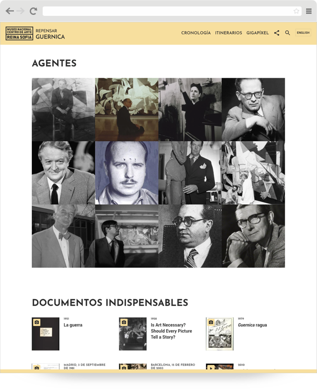 Repensar Guernica - Agentes