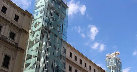 Imagen de parte del eficio del Museo Reina Sofía