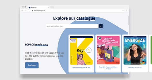 Extracto de pantalla de la web de Oxford